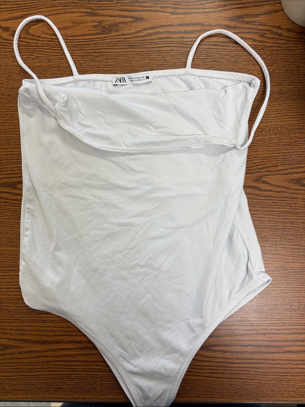 Zara White Bodysuit